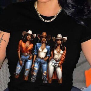 Cowgirl Cutie Graphic Tee – Boots on the Ground Edition